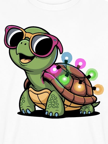 Lichtschein Turtle mit Sonnenbrille