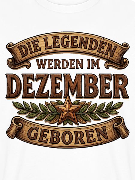 Legenden geboren im Dezember