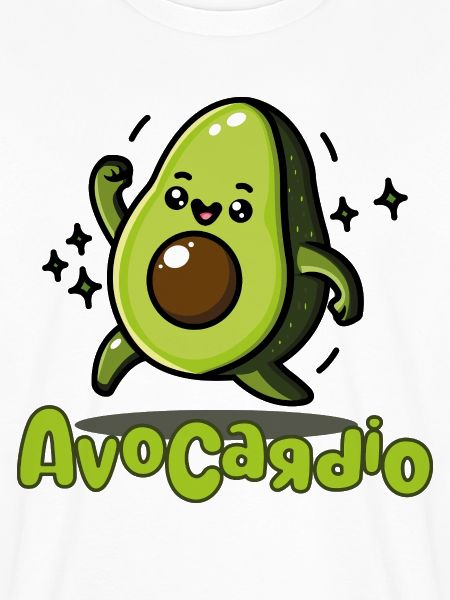 AvoCadío Avocado Cartoon