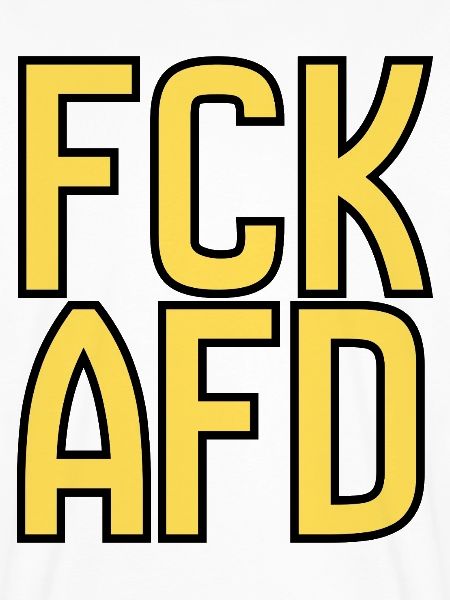 Gegenrechts Typo Protest