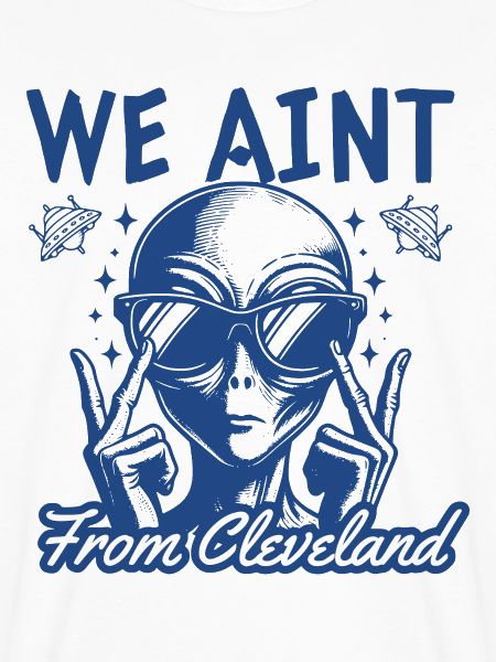 Lustiges Alien-T-Shirt
