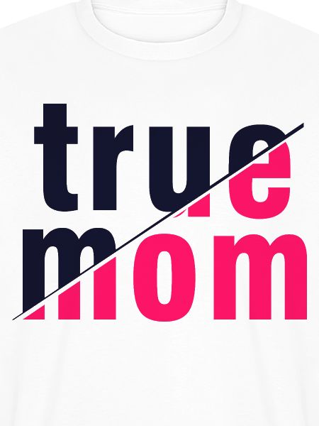 Wahre Mama Mutter Liebe Authentizitätskunst