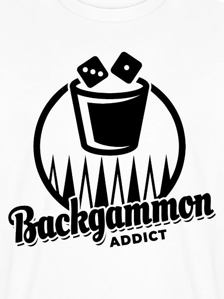 Backgammon Addict | Brettspiel | Geschenk