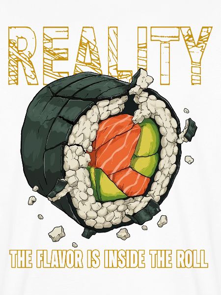 Sushi Roll Reality Innerer Geschmack