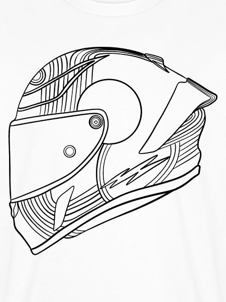 Schwarz Helm - Visier 