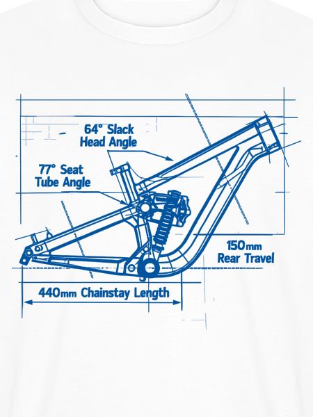 MTB Blueprint: Full-Suspension Rahmen Tech