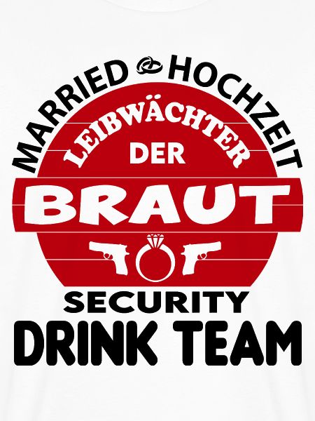 Junggesellenabschied Security Leibwächter Braut