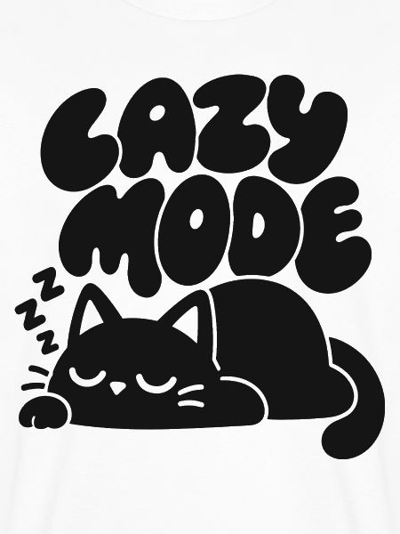 Lazy Mode – Schlafende Katze
