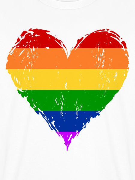 Regenbogen Herz used