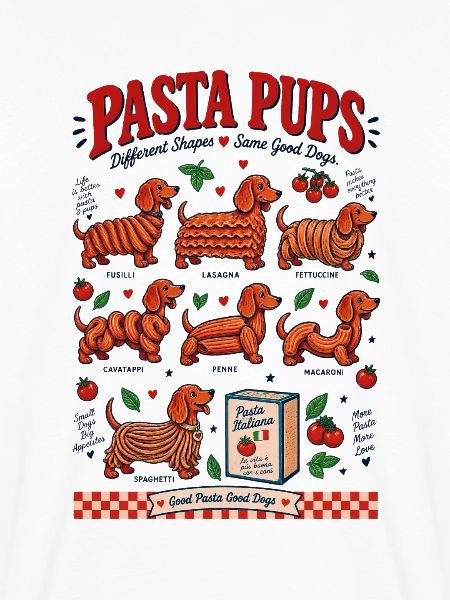 Pasta Pups Dachshund 