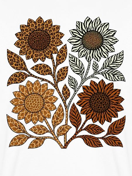 Boho Safari Sunflowers