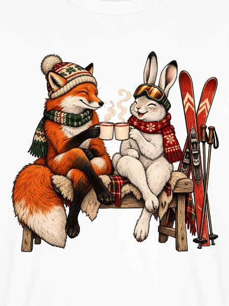 Rotfuchs & Schneehase beim Après-Ski