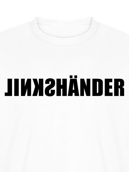 Linkshänder - mit links - Spiegelschrift