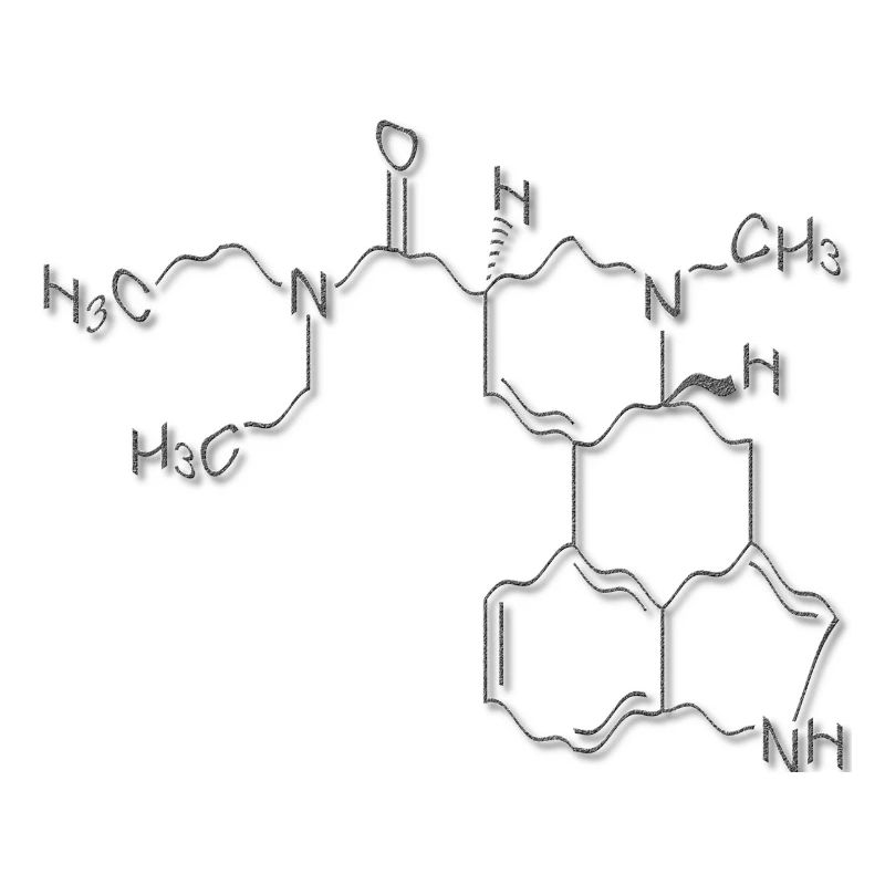 LSD structural formula acid lsd