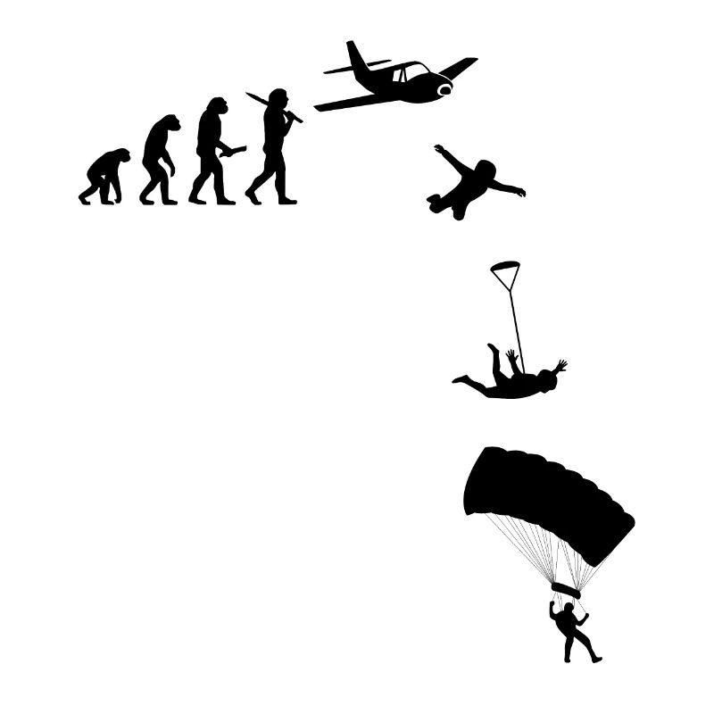 Fallschirm Head Down Skydiving