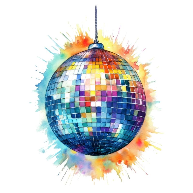 Une boule disco