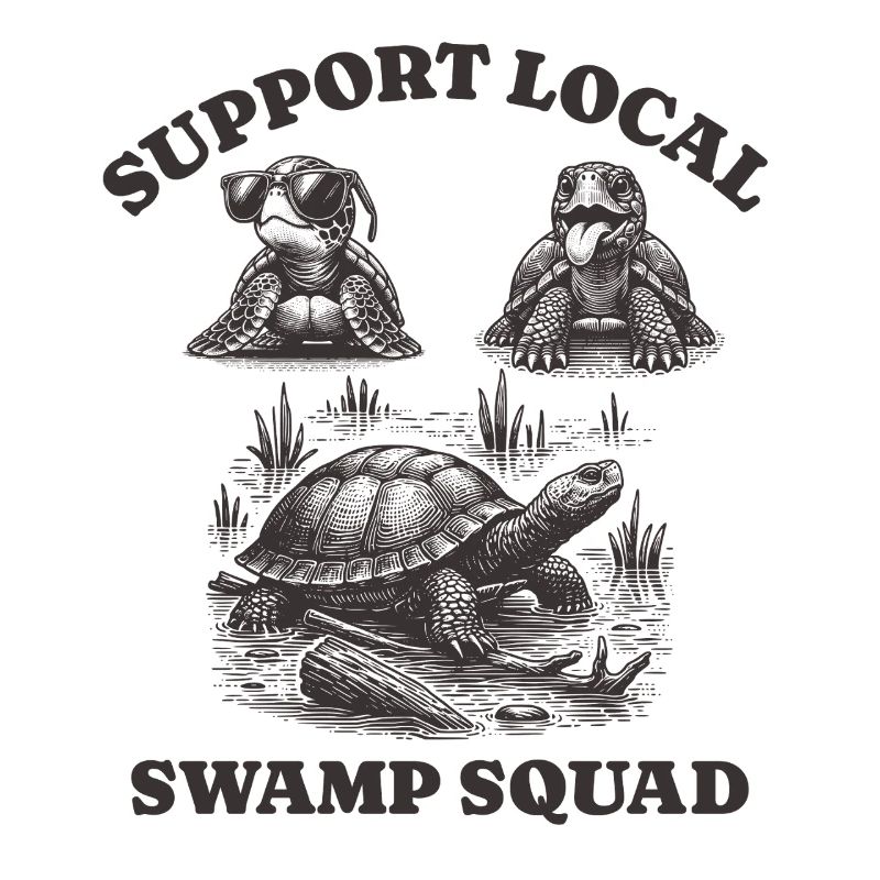 turtle Lovers - Support Local swamp squad