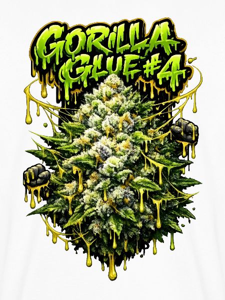 Gorilla Glue #4 Graffiti-Bud-Print