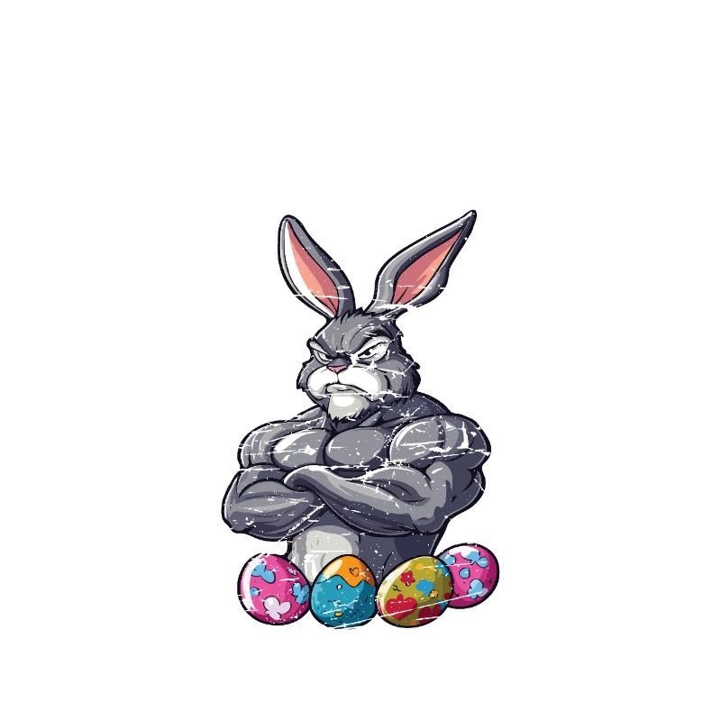 Dicke Eier Ostern Hase