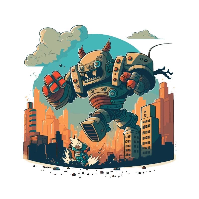 Robot vs Monstres
