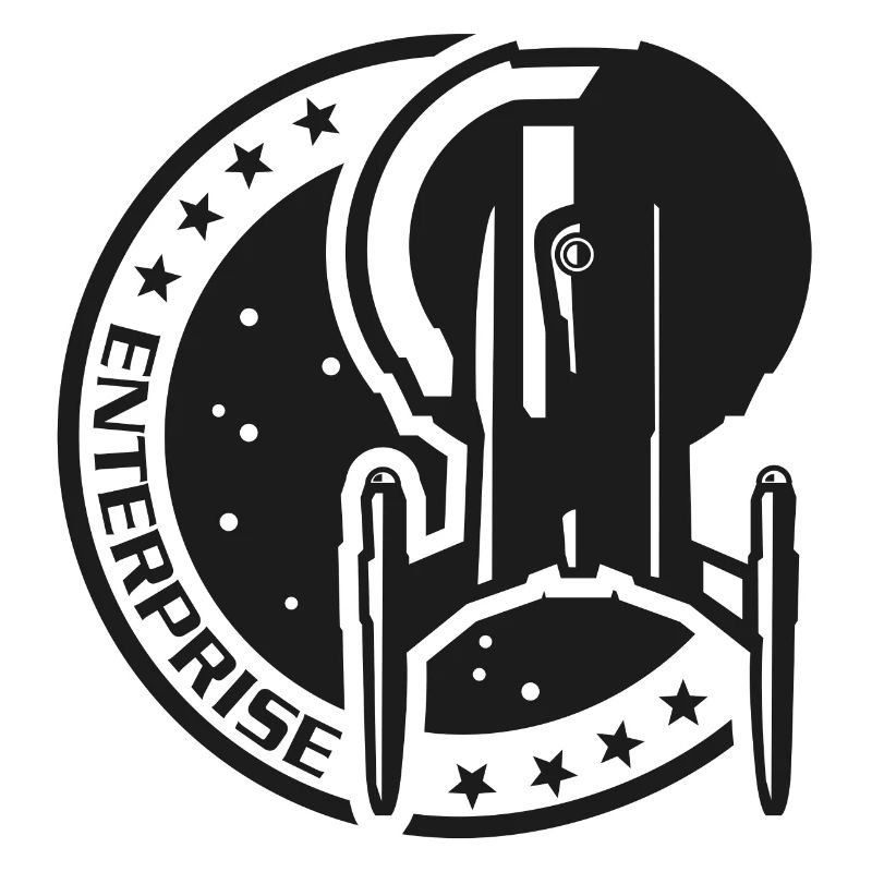 Star Trek Enterprise Raumschiff Logo