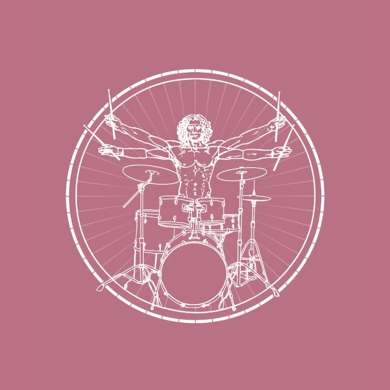 Batteur de Vitruve - cadeau de percussion