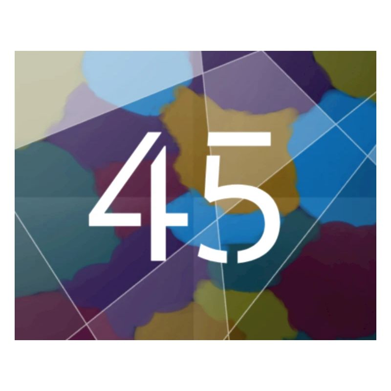 Peaul jerri guldi 45 [ Triangle - Couleur mixte ]