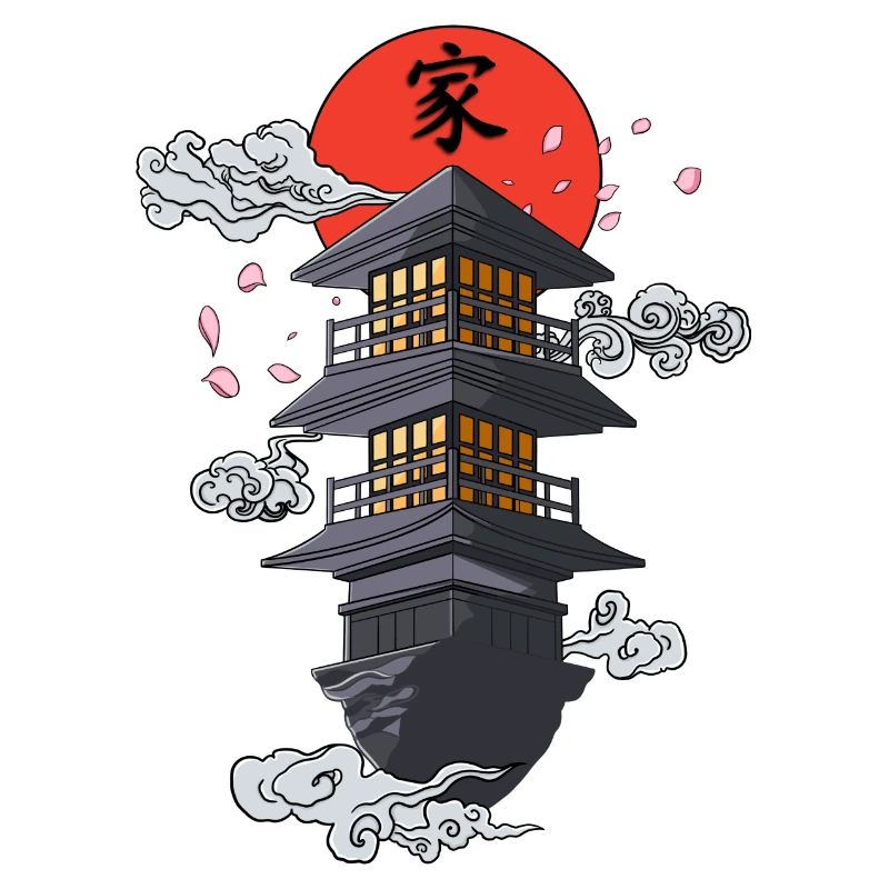 Maison de style pagode
