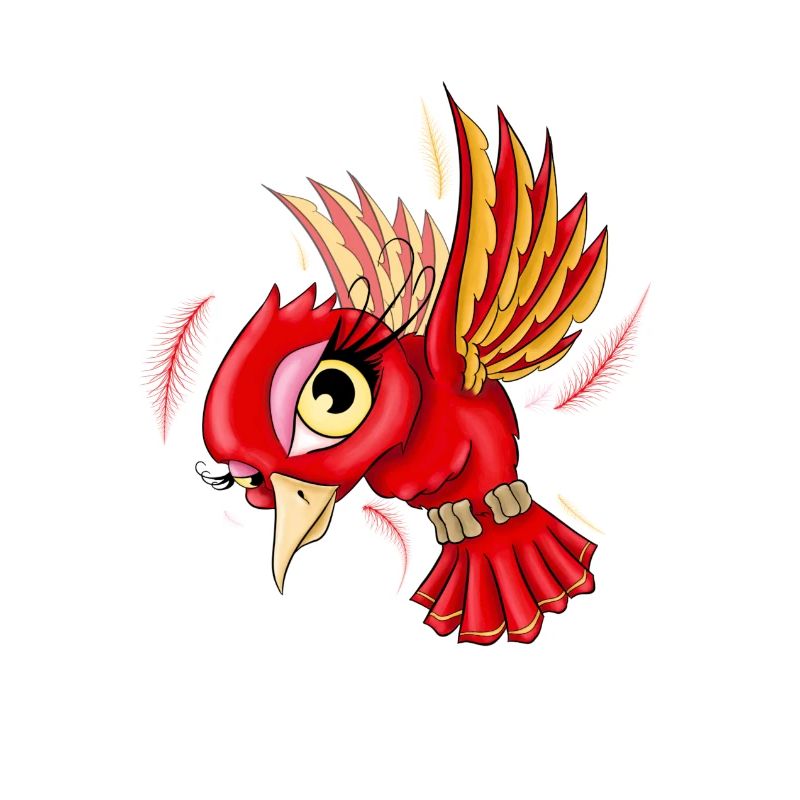 Wolkenmann Vogel
