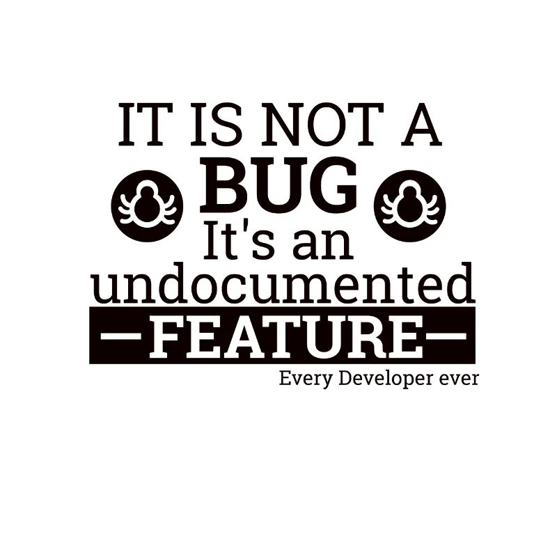 « Not a Bug » | Programmeur, programmeur