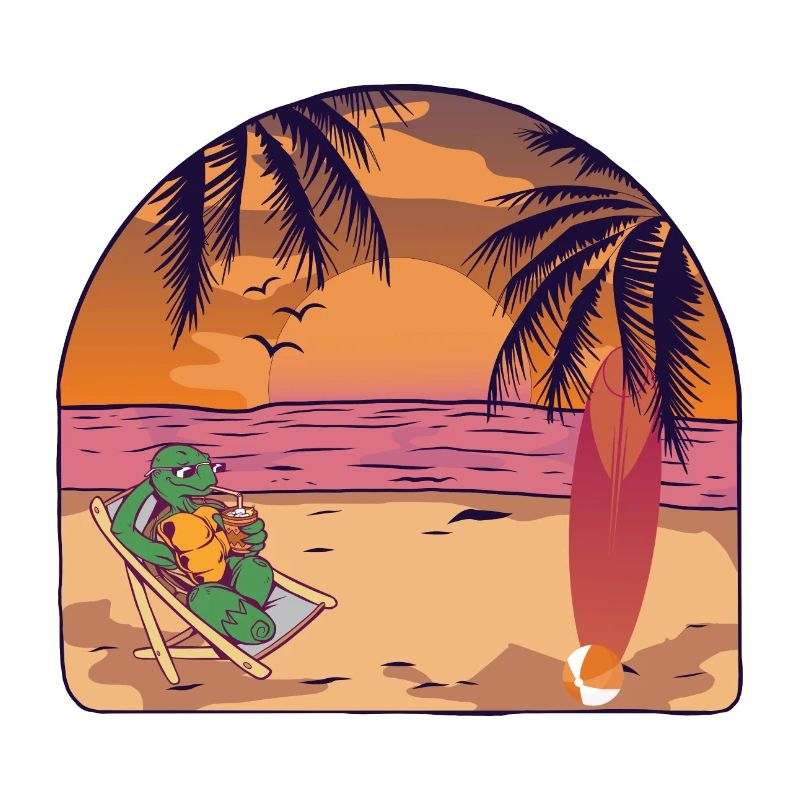 Chill Toad Beach Beach Surf Loisirs Sun Lazy