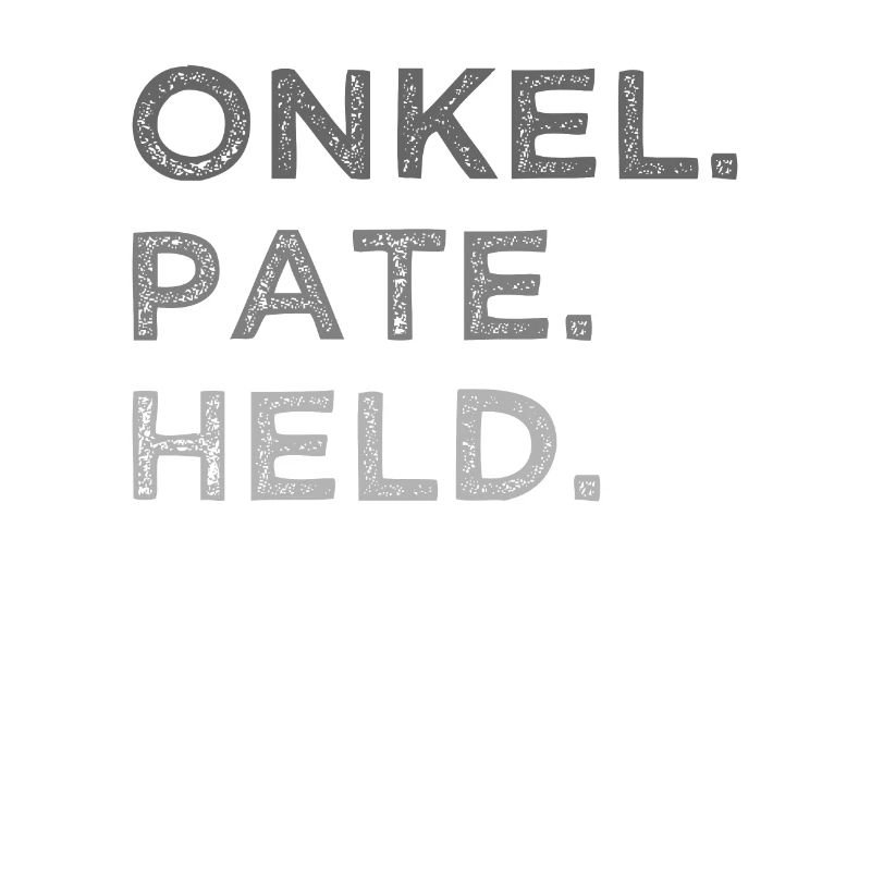 ONKEL PATE HELD Geschenkidee Taufpate