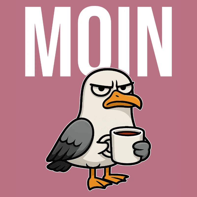 MOIN – Grummeliges Möwe mit Kaffee | Morgenmuffel