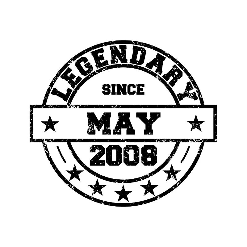 Legendary since May 2008 - Geburtstag