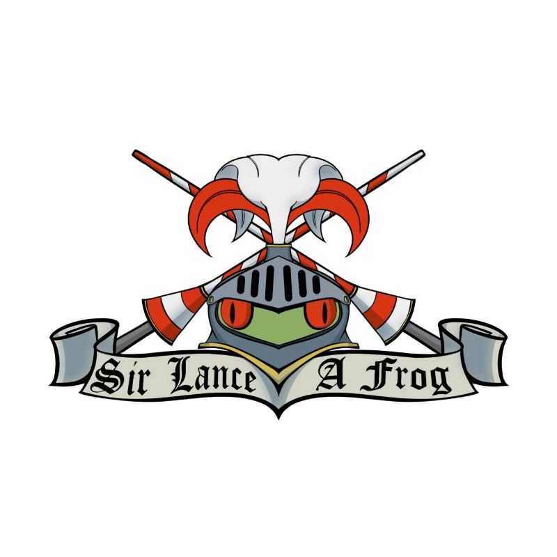 Sir Lance-a-Frog Wappen