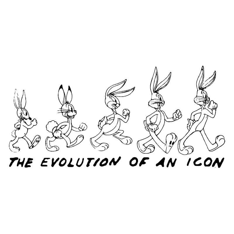 Looney Tunes Bugs Bunny Evolution