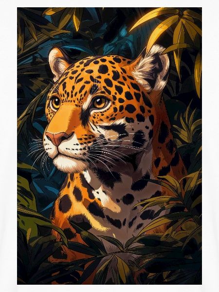 Illustration eines Jaguars