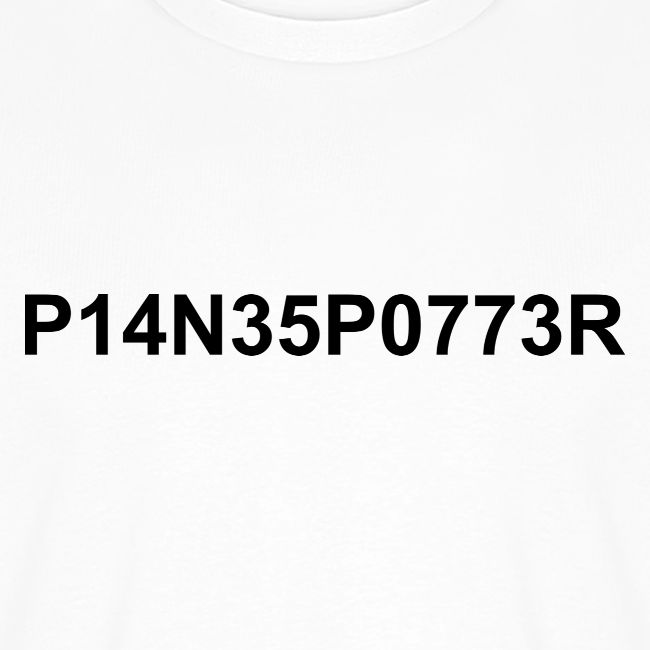 Planespotter 1337 LEET (black-arial)