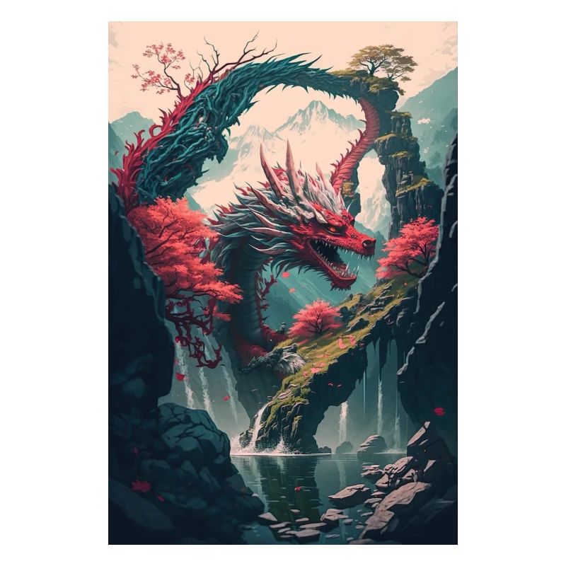 Roter Drache