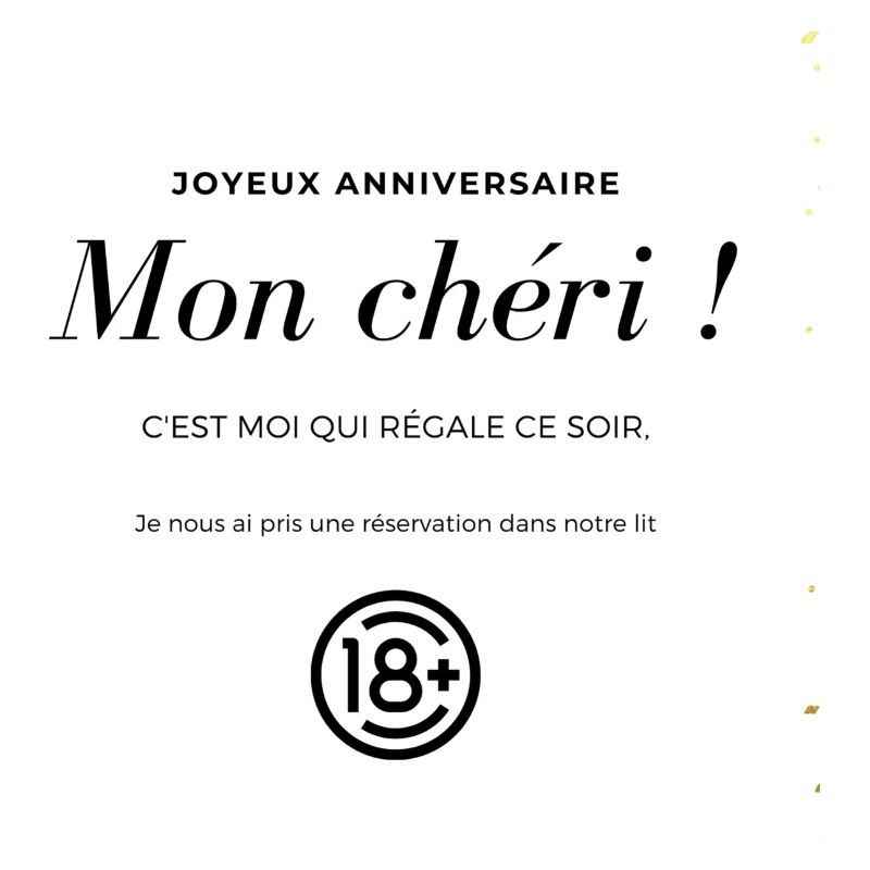 JOYEUX ANNIVERSAIRE