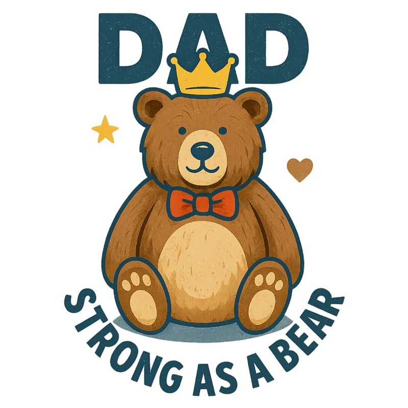 Papa, stark wie ein Bär