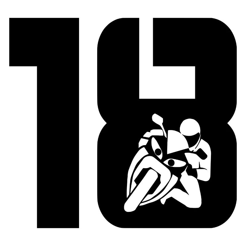 18 Motorrad Biker