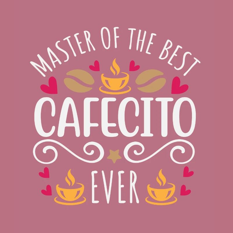 Cafecito Lover Drinking Cafecito Mix Cuban Coffee