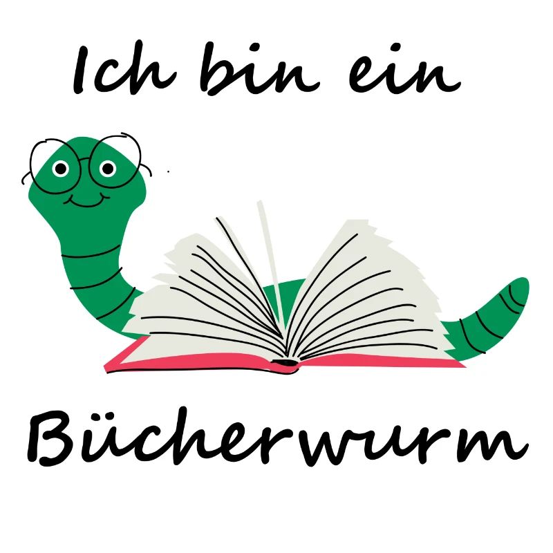 Ich bin ein Bücherwurm