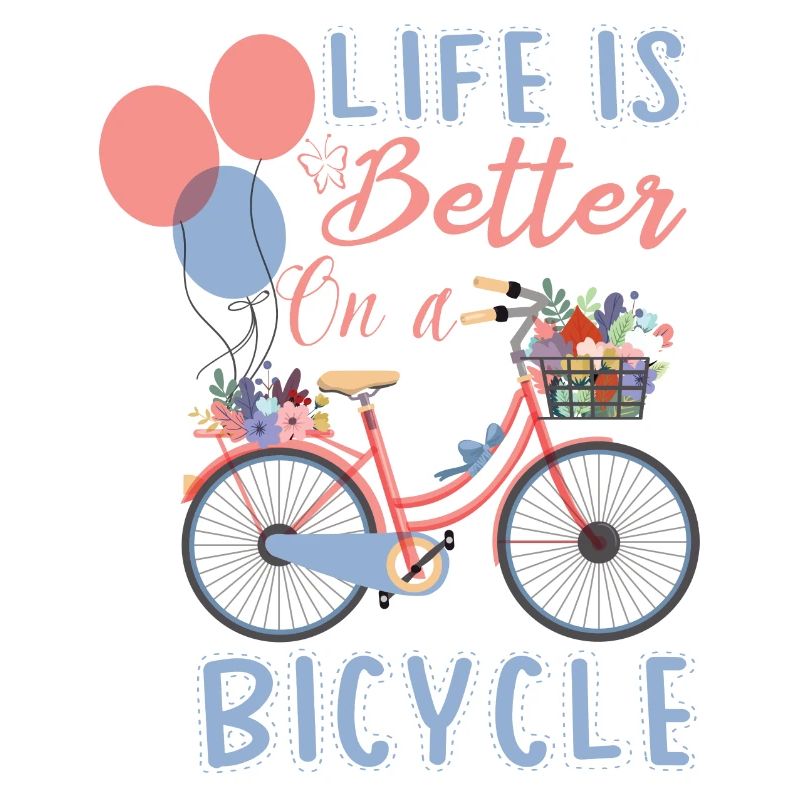 HET LEVEN IS BETER OP EEN FIETS