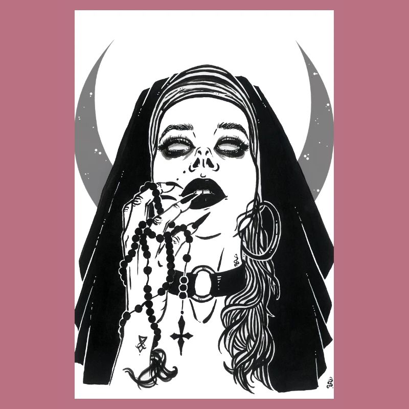 Die dunkle Nonne