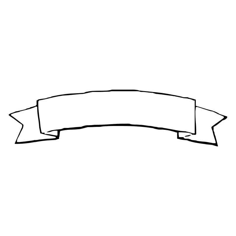 Decorative Banner, Text Frame Title/Heading