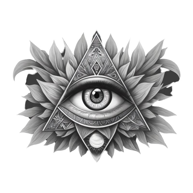 Illuminati Pyramid Eye Triangle Freemason