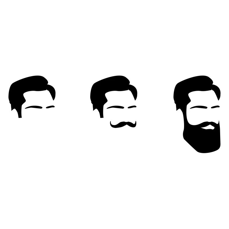 Evolution of Beards Bart Bärte