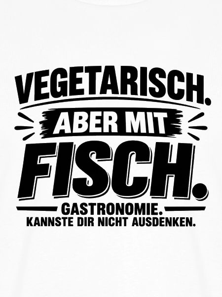 Vegetarisch. Aber mit Fisch.